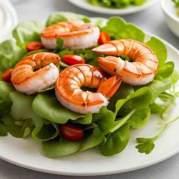 Салат с маринованными морепродуктами Взморье